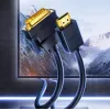 UGREEN DVI uz HDMI adaptera kabelis HD106 — DVI (vīrišķais) uz HDMI (vīrišķais), 1,5 m, FHD 1080p / 3840×2160