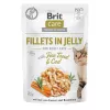 Mitrās kaķu barības paciņas Brit Care FJ Flavour Box želejā 12 x 85 g