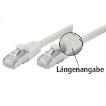 Tecline exertis Connect - komutācijas kabelis - RJ-45 (V) uz RJ-45 (V) - 2 m - SFTP - CAT 5e - Ekranēts, bez aizķeršanās - Pelēks (70802)