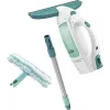 Leifheit Window Vacuum Glass Cleaner Dry&Clean ar rokturi un lupatiņu 51003