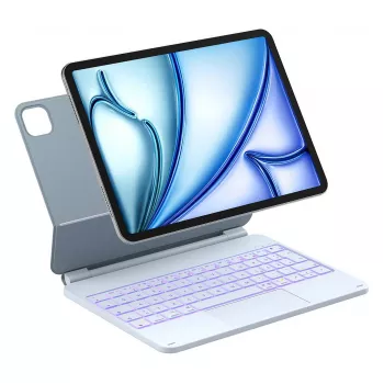 Folio Bluetooth tastatūras futrālis Inateck KB09119 iPad Air/Pro 11 collu (27,9 cm), 500 mAh akumulators, zils