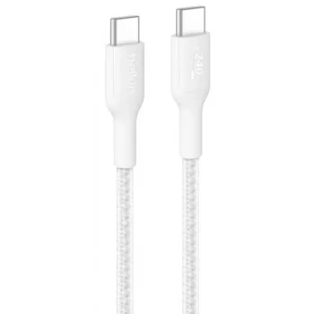 USB kabelis Belkin BoostCharge Pro 1m USB C balts
