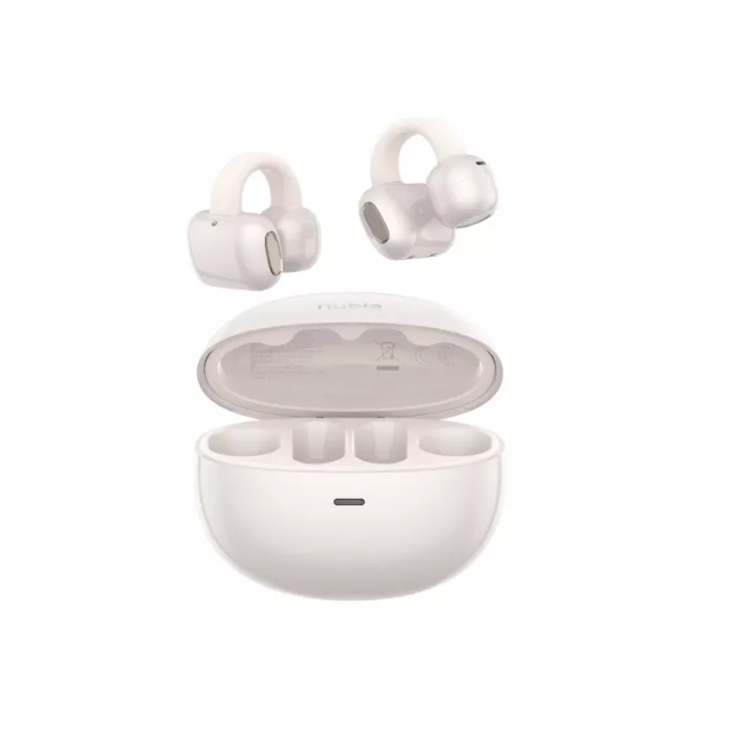 Austiņas Nubia LiveClip Headphones balta NB-LVCLIP NUBIA