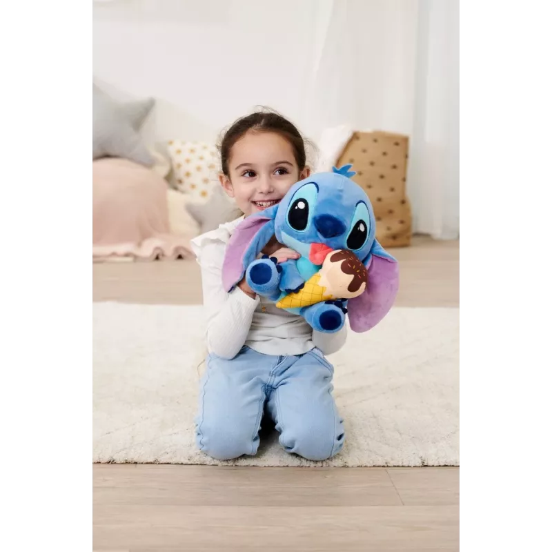 Plīša rotaļlieta SIMBA Mascot Stitch Ice Cream 25 cm, oriģināla mīksta tēla figūra