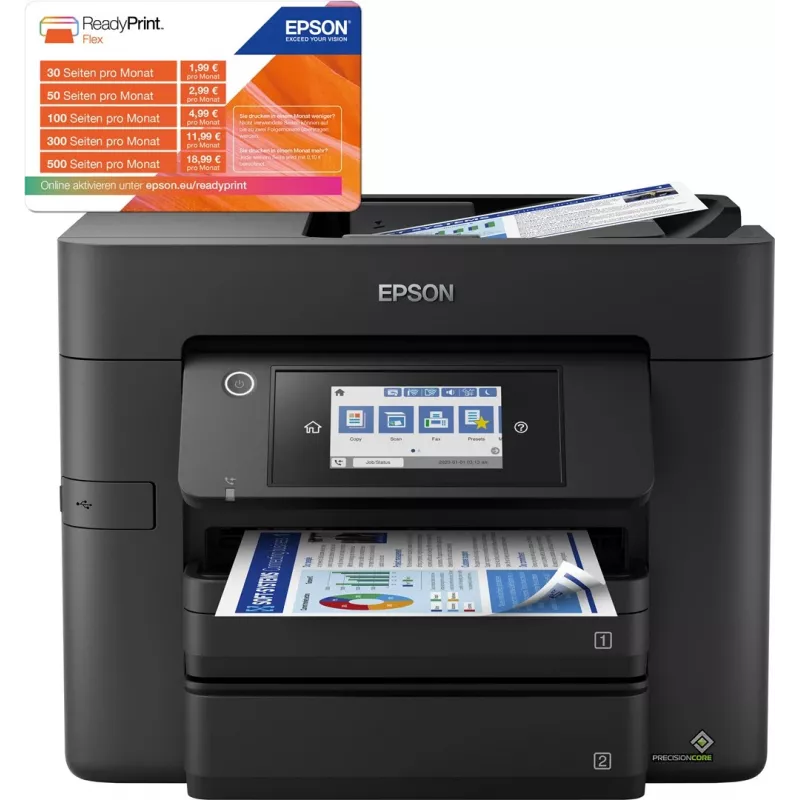 Epson WorkForce Pro WF-4830DTWF tintes printeris A4 4800 x 2400 DPI 36 lpp/min Wi-Fi