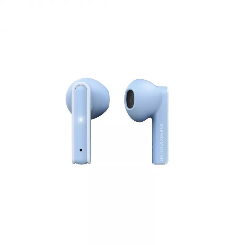 Energy Sistem Senshi Eco austiņas, patiesi bezvadu stereo (TWS), iekšauss, zvaniem/mūzikai/sportam/ikdienai, Bluetooth, gaiši zilas