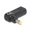 DeLOCK adapteris USB Type-C ligzda uz HP 4.8 x 1.7 mm spraudnis 90° leņķī