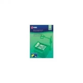 Nobo Overhead Projector Write On Film (100), 210 x 297mm, 100 loksnes