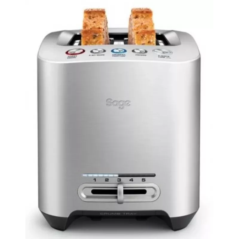 Sage the Smart Toast 5 2 slice(s) Sudraba