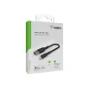 Pīts USB–Lightning kabelis 15 cm melns