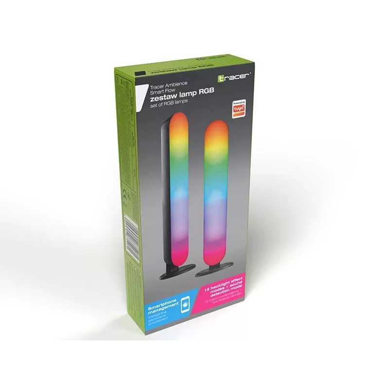 Galda un piekaramā lampa TRACER Smart Flow Tracer 47245 Ambience TRAOSW47245 Wi‑Fi vadība LED