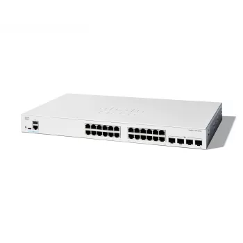 Pārvaldāms slēdzis Cisco Catalyst 1300-24T-4X 24 pieslēgvietas GE 4x10GE SFP+