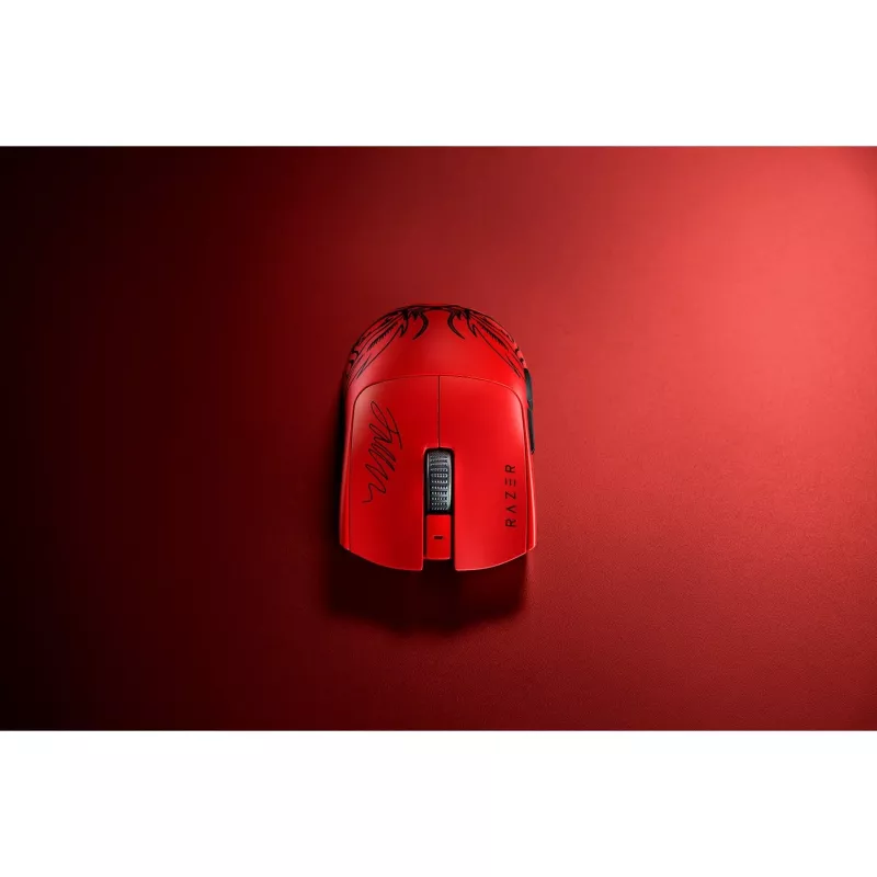 Razer Viper V3 Pro Faker Edition pele spēlēm labās rokas RF bezvadu + USB Type-C optiskā 35000 DPI