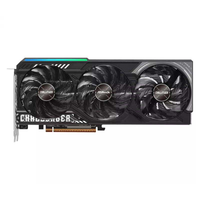 Grafikas karte ASRock Challenger Radeon RX 9070 — 16 GB GDDR6, 256 bitu, PCIe 5.0, 3x DisplayPort 2.1a + HDMI 2.1b