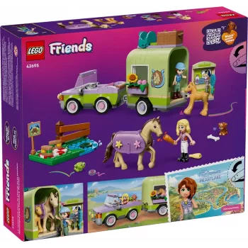 LEGO FRIENDS 42695 Zirga un kumeļa treileris