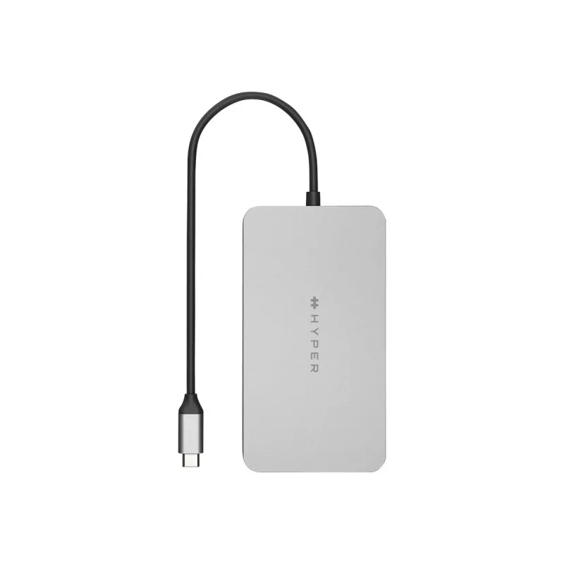 Hyper | HyperDrive Universal USB-C 10-in1 Dual HDMI mobilais doks | Ethernet LAN (RJ-45) pieslēgvietas 1 | HDMI pieslēgvietu skaits 2