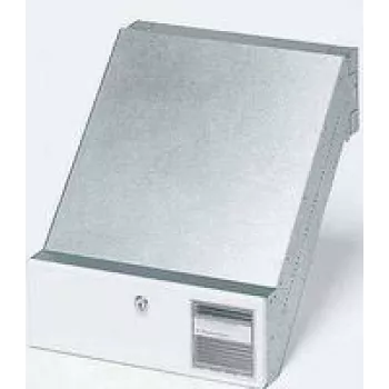 S. Siedle & Soehne caur sienu pastkastīte 1-vietīga sienas montāžai balta BKV 611-3 (200016956-00)