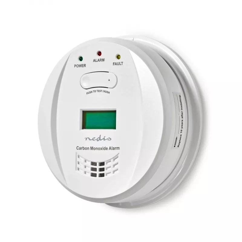 Nedis DTCTCO40WT gāzes detektors Oglekļa monoksīds (CO)