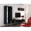 Cama TV statīvs VIGO jauna 30/180/40 melns/melns glancēts