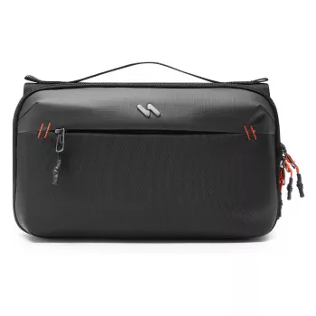inateck kabeļu soma 28cm * 17cm * 11,8cm melna