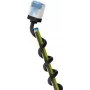 Goobay Ultra-Flexible CAT 6A komutācijas kabelis plāns U/FTP Melns - extra-short plug (74323)