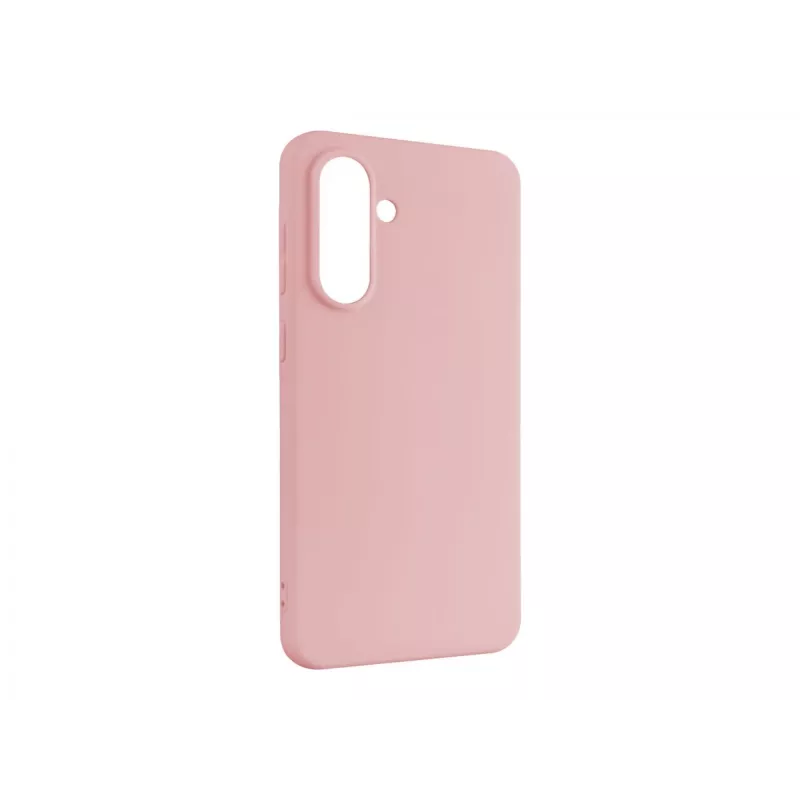 Tālruņa aizmugurējais vāciņš FIXED Samsung Galaxy A36 5G — gumija, rozā