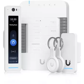 Ubiquiti G2 Starter Kit Professional drošības piekļuves kontroles sistēma Sudraba krāsa