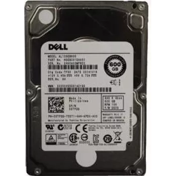 2.5 collu Dell HD 600G SAS 10K 2.5 T-13SE E/C cietais disks, 600 GB, 10 000 RPM, SAS saskarne