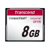 Transcend Industrial - zibatmiņas karte - 8GB - 170x - CompactFlash (TS8GCF170)