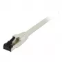 Synergy 21 komutācijas kabelis RJ45, CAT8.1 2000Mhz, 0,25m, pelēks, S-STP(S/FTP), TPE(Ultra SuperFlex), AWG26, Synergy 21 - Digitāls/Dati - Tīkls
