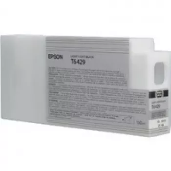 Epson T6429 gaiši gaiši melna tintes kasetne (150 ml), standarta ietilpība, gaiši gaiši melna, pigmenta tinte, 150 ml, 1 gab.