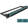 Plāksteru panelis 1U DeLOCK 43395