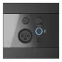 AUDAC WP225/B sienas panelis, XLR mikrof. + 3,5 mm ligzda, Bluetooth, melns