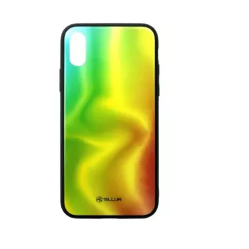 Aizsargstikls Tellur Cover Glass print iPhone XS, ar apdrukātu zīda apdari