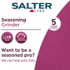 Sāls un piparu dzirnaviņas Salter BW12946EU7, regulējams smalkums, keramikas mehānisms