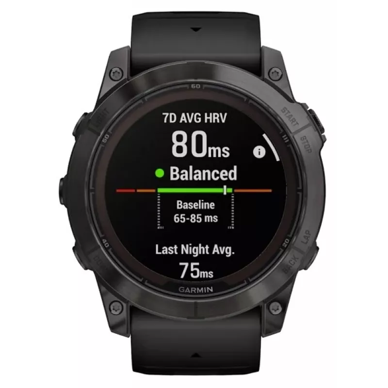 Smartwatch GARMIN fēnix 7X Pro 51 mm, 1,4 collas (3,56 cm) MIP 280×280, skārienjūtīgs, Wi‑Fi, GPS, 32 GB, melns
