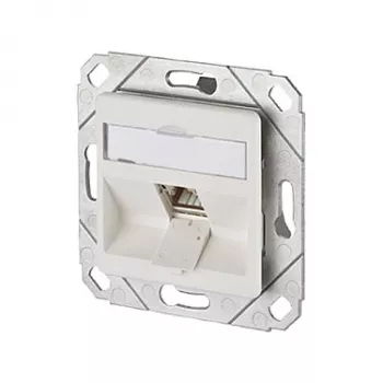 METZ CONNECT BTR C6A modulis 1 ports 270° UPk - savienojuma kontaktligzda, slēptā montāža - RJ-45 - tīri balta, RAL 9010 (130B12D11102-E)