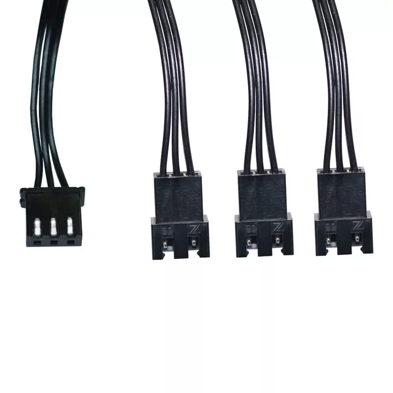 Alphacool 18602 iekšējais barošanas kabelis 0,6 m 3 kontaktu taisns