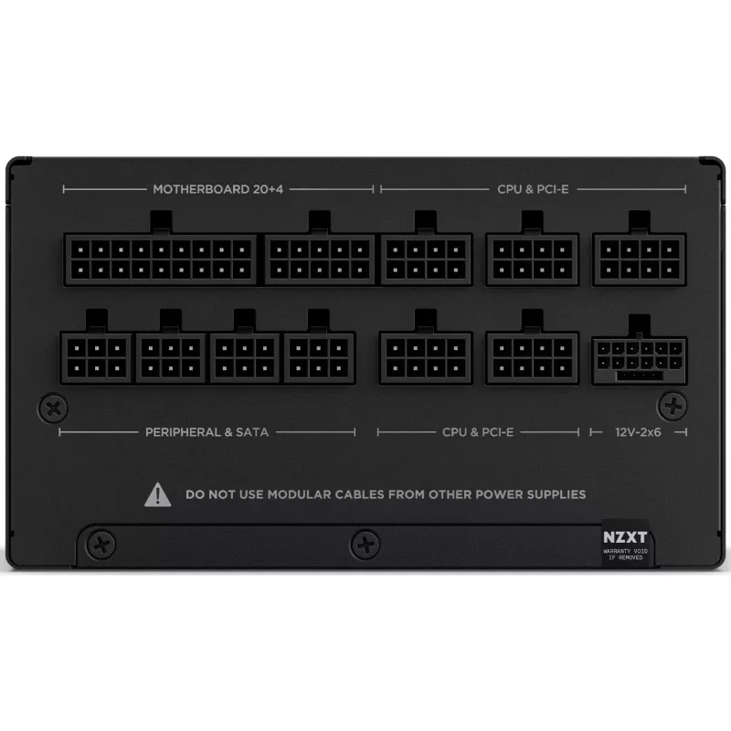 Barošanas bloks NZXT C-Series C850 850W, modulārs, 80+ Gold, ATX 3.1