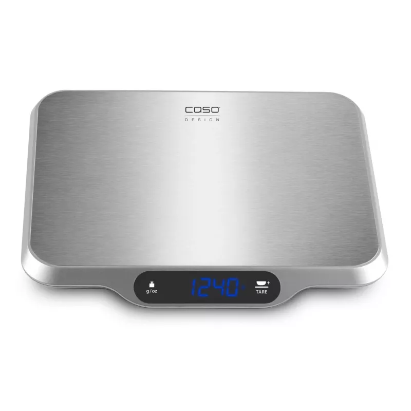 Caso L15 virtuves svari | Caso | Virtuves svari | L 15 | Maksimālais svars (ietilpība) 15 kg | Dalījums 1 g | Displeja tips LCD displejs | Nerūsējošais tērauds