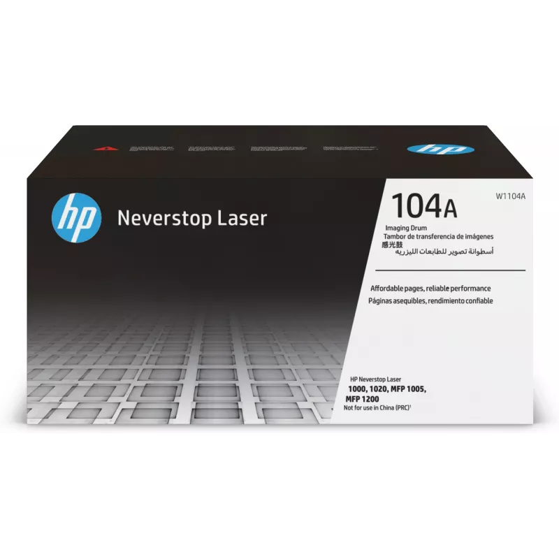 Attēla cilindrs HP 104A W1104A 12000 lapas melns