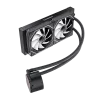 Gamemax | CPU Liquid cooler | ICEBURG 240 DIGITAL | Melns