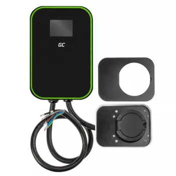 GREEN CELL WALLBOX EV POWERBOX 22KW AR RFID ligzdu