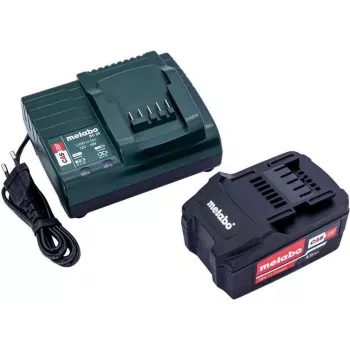 Baterijas un lādētāja komplekts Metabo BASIC SET 1 X 4.0 AH litija jonu 4 Ah