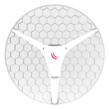 Tīkla antena MikroTik LHG XL HP5 27,5 dBi 5 GHz divējāda polarizācija, PoE, 245 mm augstums, 55 cm diametrs