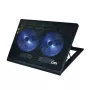Vakoss LF-2463 laptopu dzesēšanas paliktnis 43,2 cm (17) Melns