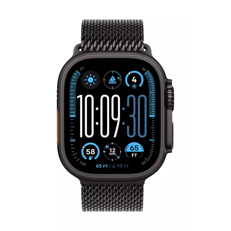 Apple Watch Ultra 2 | Viedpulkstenis | GPS (satelīts) | Always-On Retina | Ūdensizturīgs | Melns