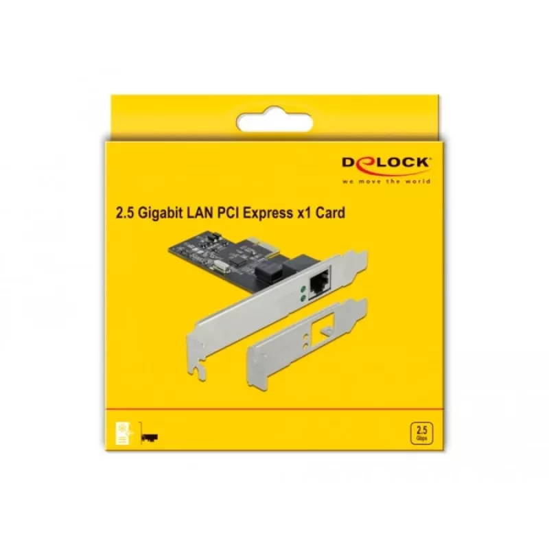 Tīkla karte DeLOCK 89564 Iekšējā Ethernet 2500 Mbit/s