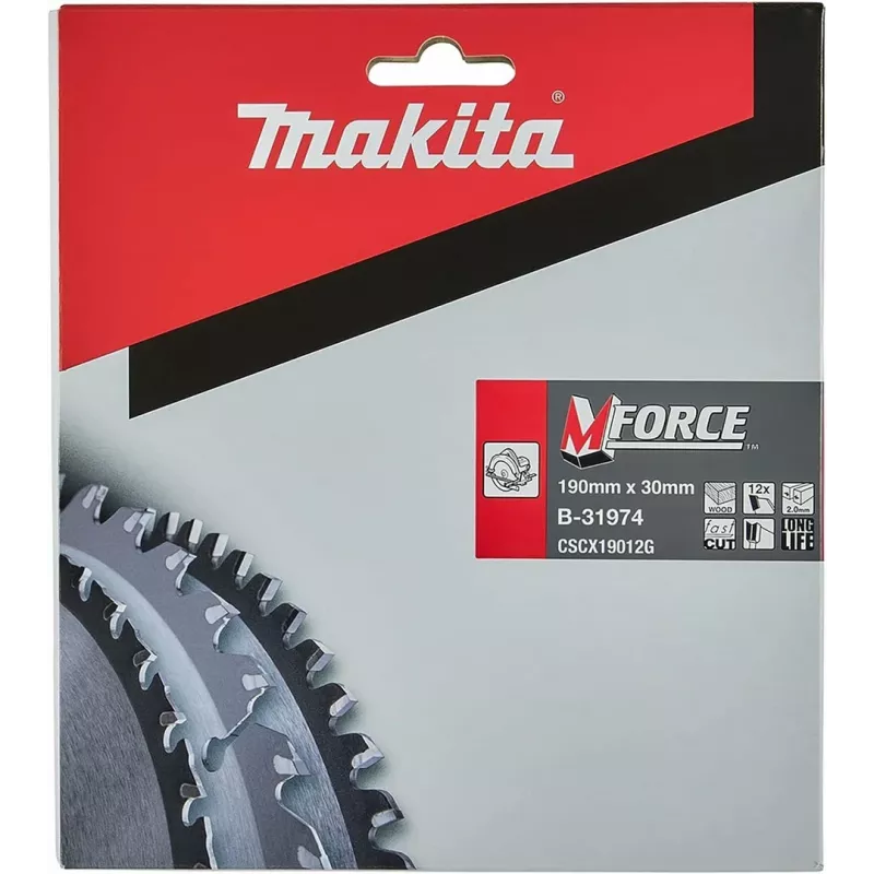 Makita M-FORCE ripzāģa asmens 19 cm