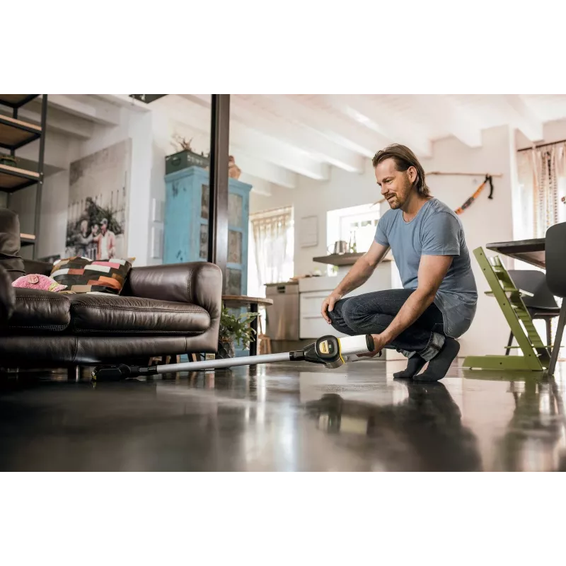 Bezvada stieņa putekļsūcējs Karcher VC 6 Cordless ourFamily Duo — bezvadu stieņa putekļsūcējs, 25,2 V, 0,8 L, HEPA 12, 50 min darbības laiks